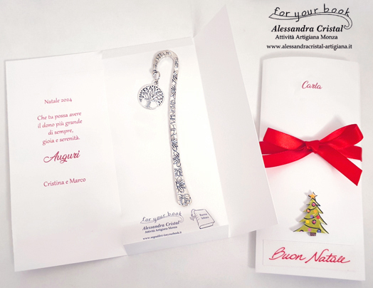 segnalibro regalo di natale