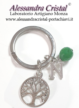 portachiavi con pietra dura