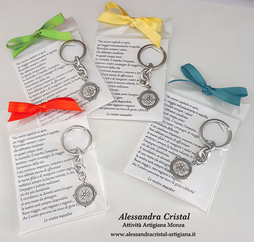 cosa regalare agli alunni? portachiavi personalizzati